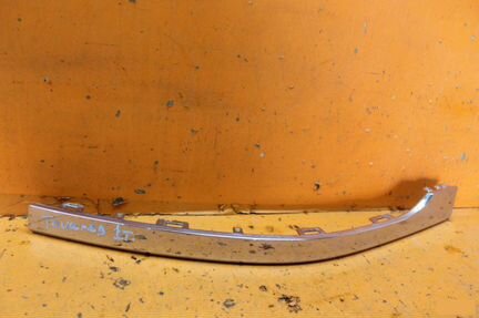 Накладка бампера задняя левая Volkswagen Touareg 2