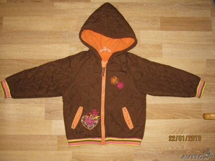 Куртка стеганая осень-весна для девочки