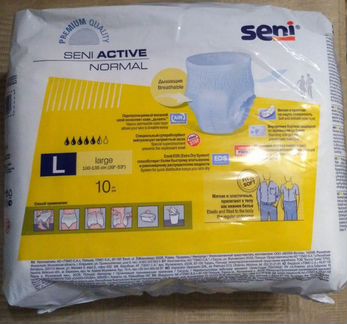 Трусы впитывающие Seni Active Normal Large