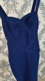 Платье бантажное