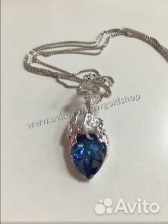 Новое золотое колье Magerit 19 гр. брилл 0.6 ct