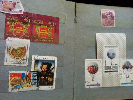 Альбом с марками.Обмен